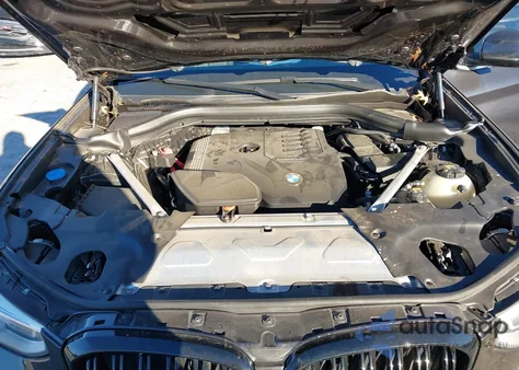 2021 BMW X3 xDrive30I из США, поврежденный, VIN 5UXTY5C05M9F93923